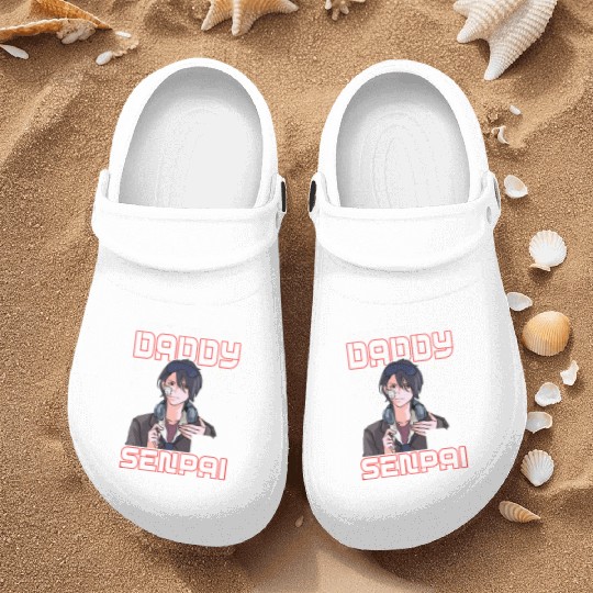 dont call me daddy call me senpai 3 Nurse Clogs