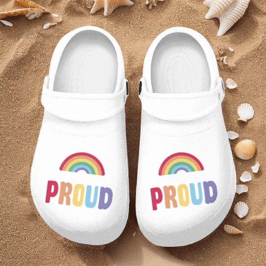 LGBTQ Rights Pride Month Nurse Clogs