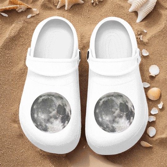 Cool Full Moon - Solar Eclipse, Moon Phases Totali Nurse Clogs