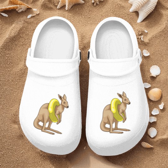 Kangaroo Swimming Swim ring Nurse Clogs