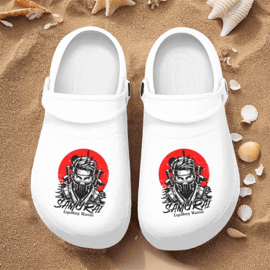 Samurai Warrior Nurse Clogs