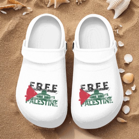 free palestine Nurse Clogs