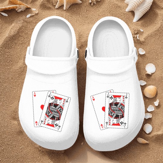 Two cards Blackjack Nurse Clogs