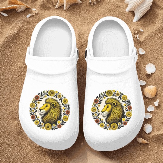 Marigold Leo Lion Nurse Clogs