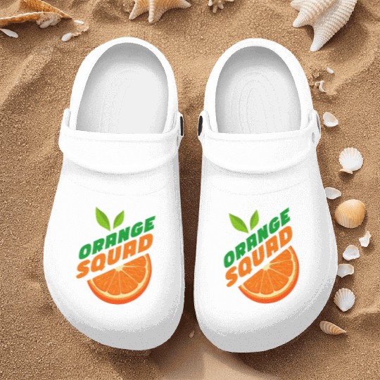 Orange Citrus Fruit Orange Lover Orange Squad Nurse Clogs