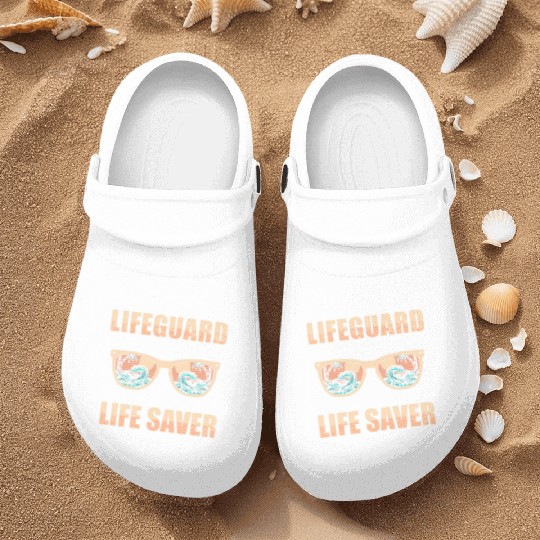 Lifeguard Outdoor Pool Water Swimming Instructor Nurse Clogs