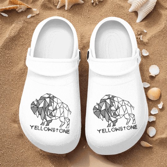 Grey YStone Bison Nurse Clogs