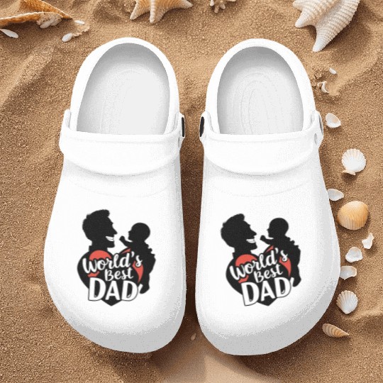 A creative father's day Nurse Clogs design