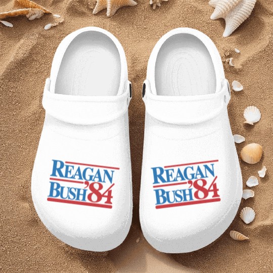 REAGAN BUSH 84 Classic Nurse Clogs