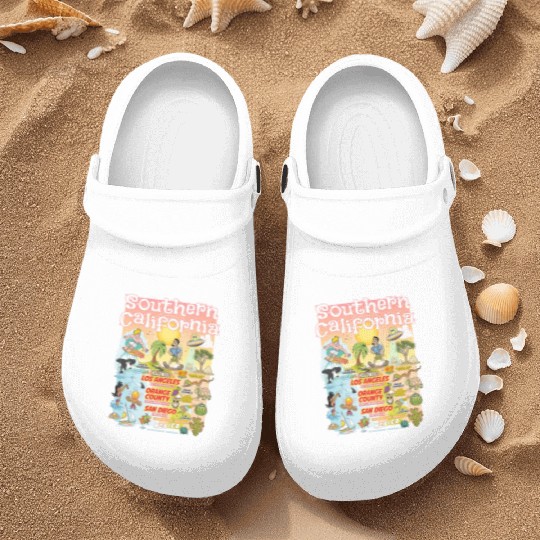 Southern California Paradise Nurse Clogs