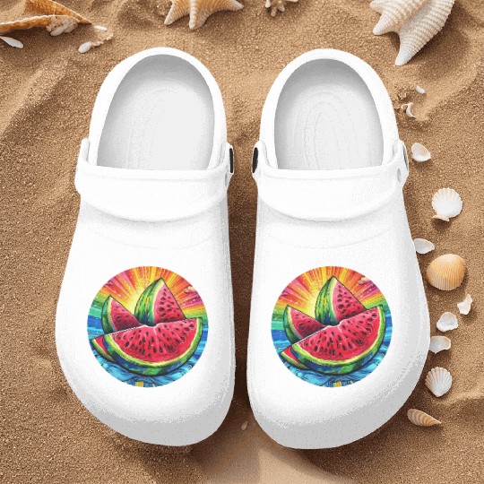 LGBTQ Melon Nurse Clogs