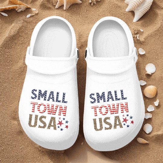 SMALL TOWN USA Nurse Clogs
