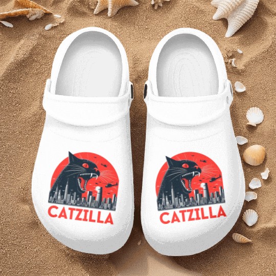 Catzilla Cat Japanese Premium Nurse Clogs