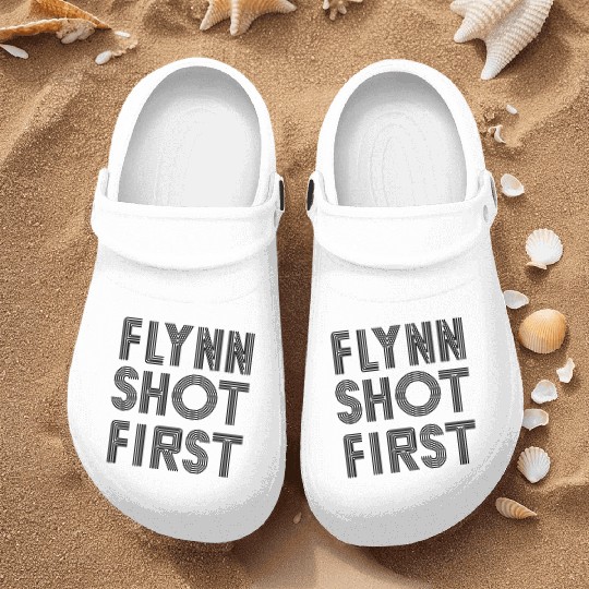 Flynn Shot First - black Nurse Clogs