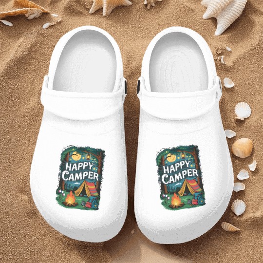 Happy Camper Delight Nurse Clogs
