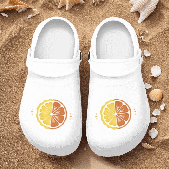 Citrus Lover la Dolce Vita Nurse Clogs