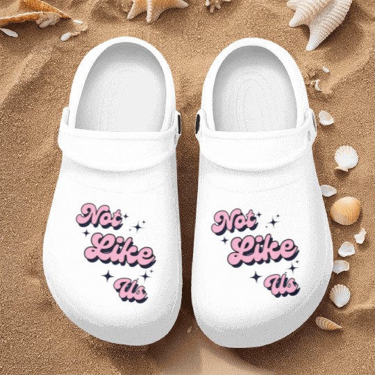 Not Like Us Nurse Clogs