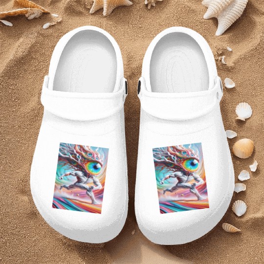 The Hunter Eye Going To Devil Fighting Nurse Clogs