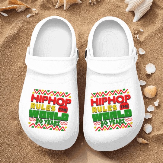Hip Hop Rules Nurse Clogs