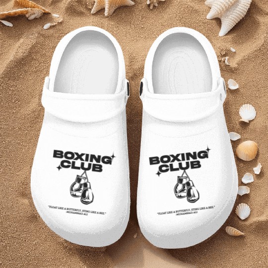 Boxing Club - kickboxing sport Nurse Clogs