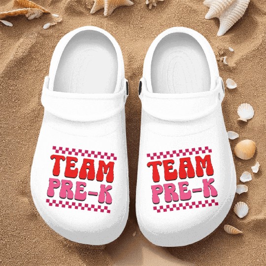 Pre-K Team - Preschool Teacher Nurse Clogs