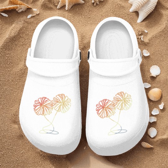 Cheerleading Pom Poms Sketch Nurse Clogs