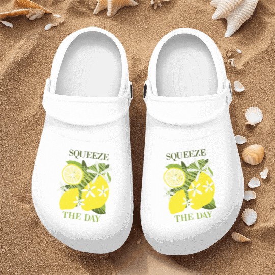 Citrus Lover Squeeze the day Nurse Clogs