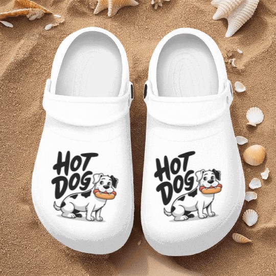 Hot dog - dog Nurse Clogs