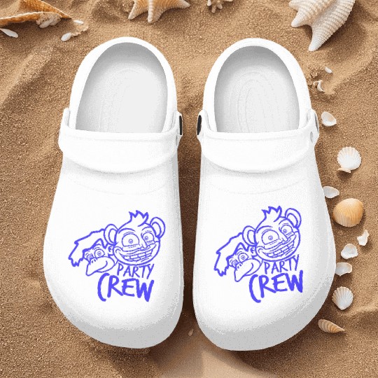 Monkey Chimpanzee Party Animals Crew Team Friends Nurse Clogs