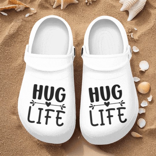 Hug life Heart Nurse Clogs