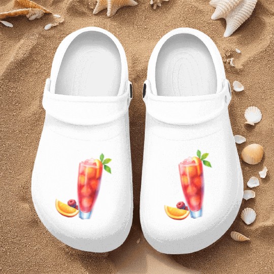 Berry Citrus Cocktail Nurse Clogs