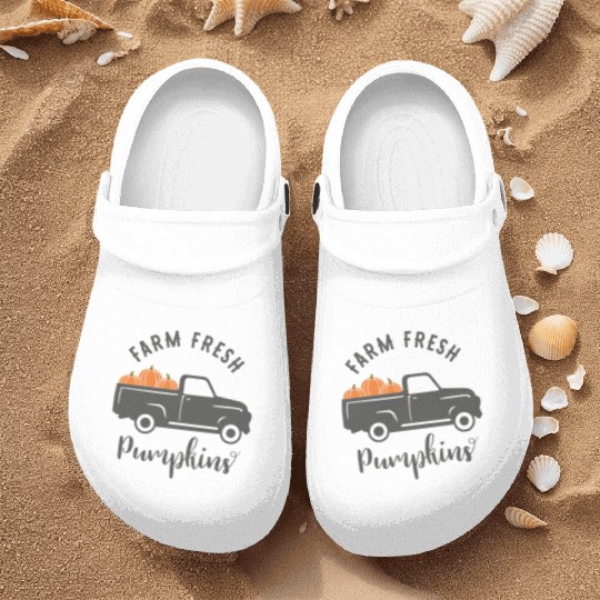 FARM FRESH PUMPKINS CLOTHING Nurse Clogs