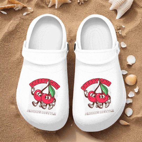 Cherry Chic - Always in Style with a Fun Twist Nurse Clogs