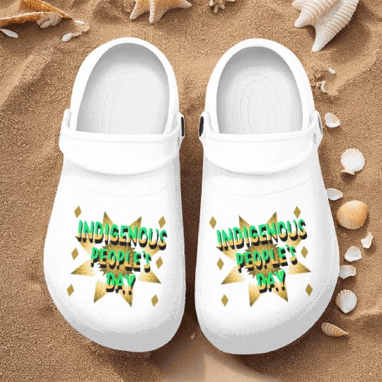 Indigenous People Logos Nurse Clogs