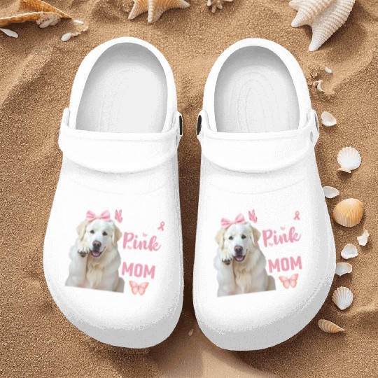 I wear Pink Great Pyrenees Nurse Clogs