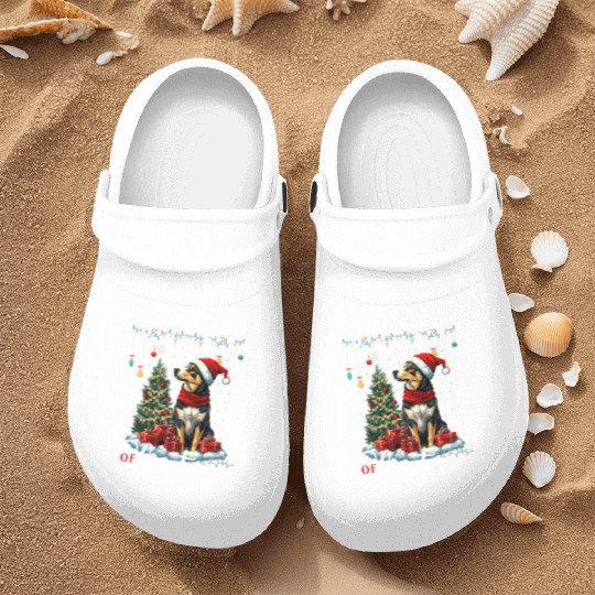 French Bulldog Christmas Tree Decoration Dog Lover Nurse Clogs