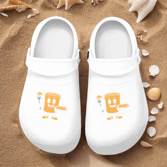 Cheesy Vibes Only Cartoon Delight Nurse Clogs