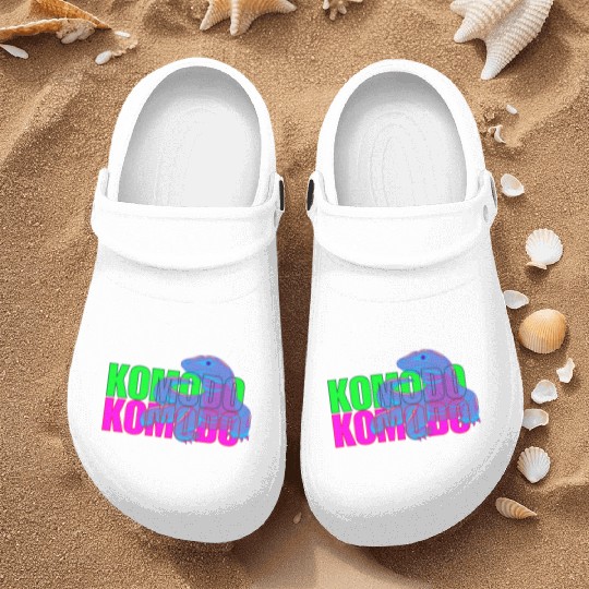 Majestic Komodo Dragon Nurse Clogs