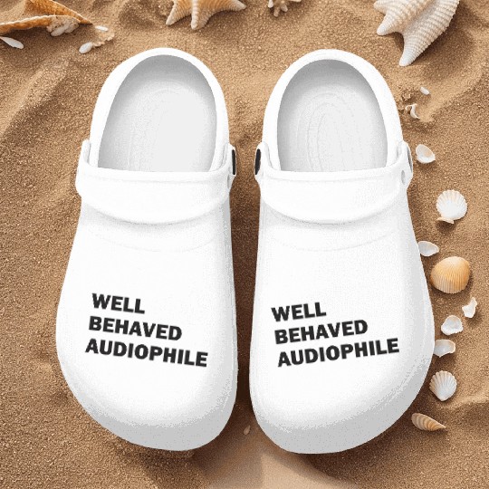 Well Behaved Audiophile (black) Nurse Clogs