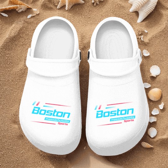 Stay Strong Boston Massachusetts Design Modern Nurse Clogs