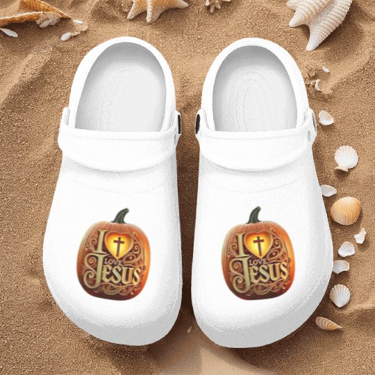 i love jesus Nurse Clogs