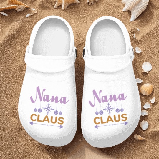 Nana Claus Nurse Clogs