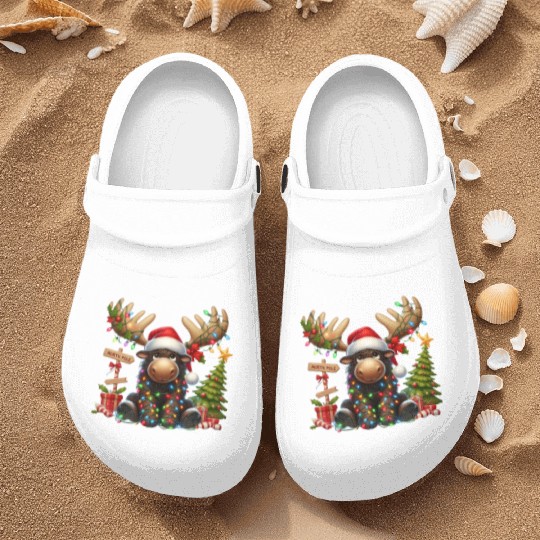 North Pole Readers Nurse Clogs