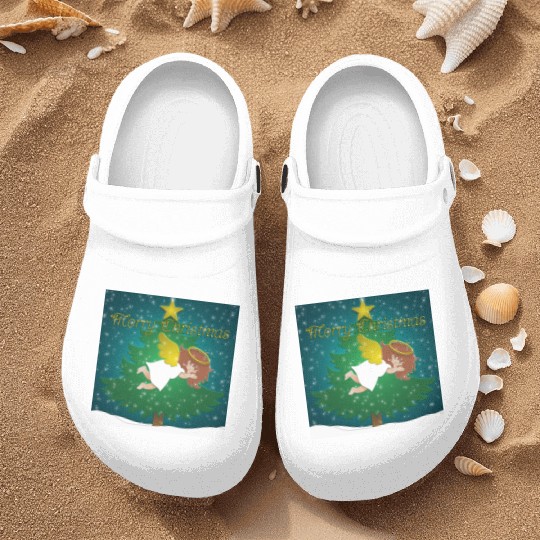 Sleeping Angel Nurse Clogs