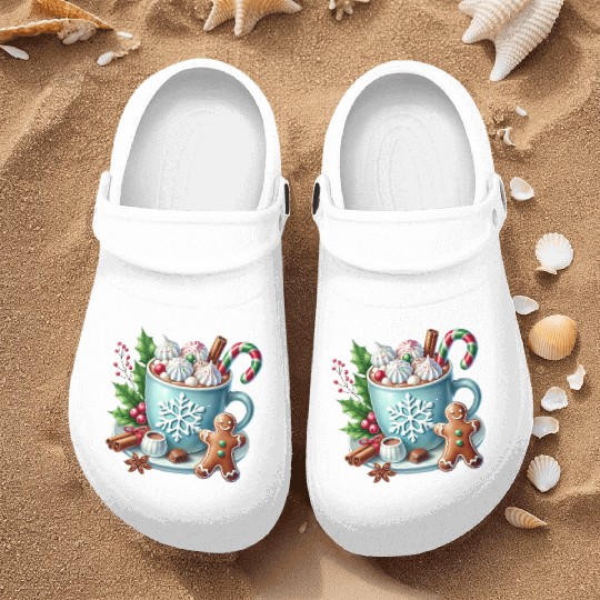 Christmas ice cream, Coquette Chistmas Nurse Clogs