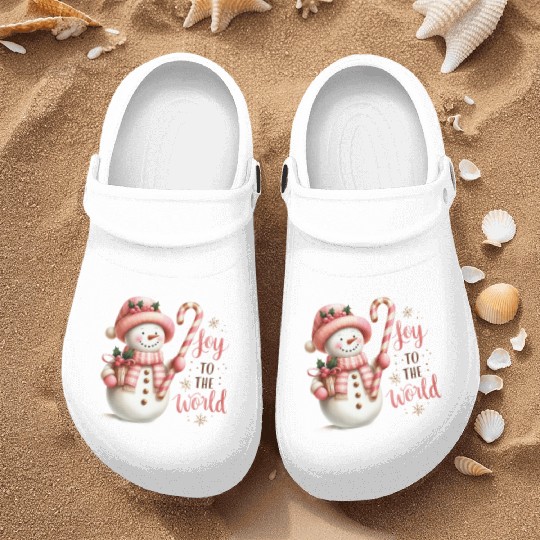 Joy To The World Nurse Clogs