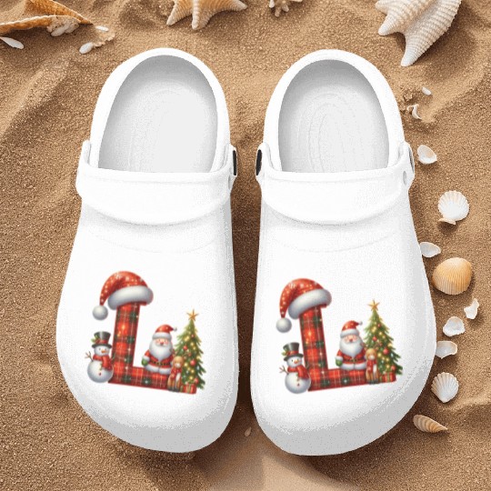 Merry Christmas, Christmas Retro Nurse Clogs