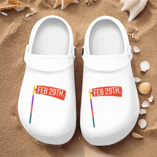Feb 29th Best Day Ever – Leap Year Celebration Nurse Clogs