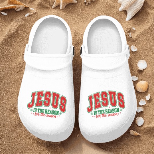 Jesus is the reason for the season Nurse Clogs