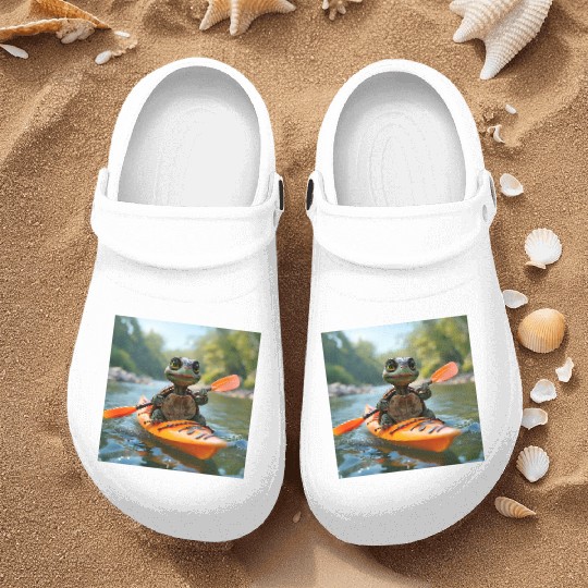 Sailing Turtle – Smooth Sailor Nurse Clogs